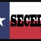 5in x 3in Secede Texas State Flag Bumper Decal Sticker