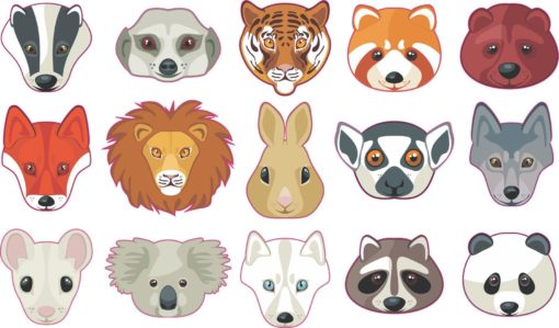 small animal stickers