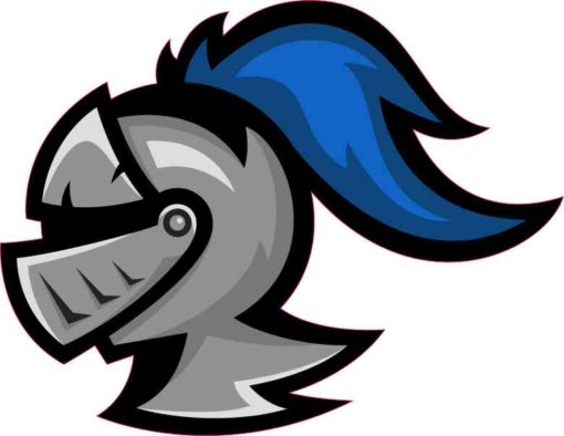 Knight Mascot Sticker