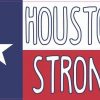 5in x 3in Houston Strong Texas Flag Magnet