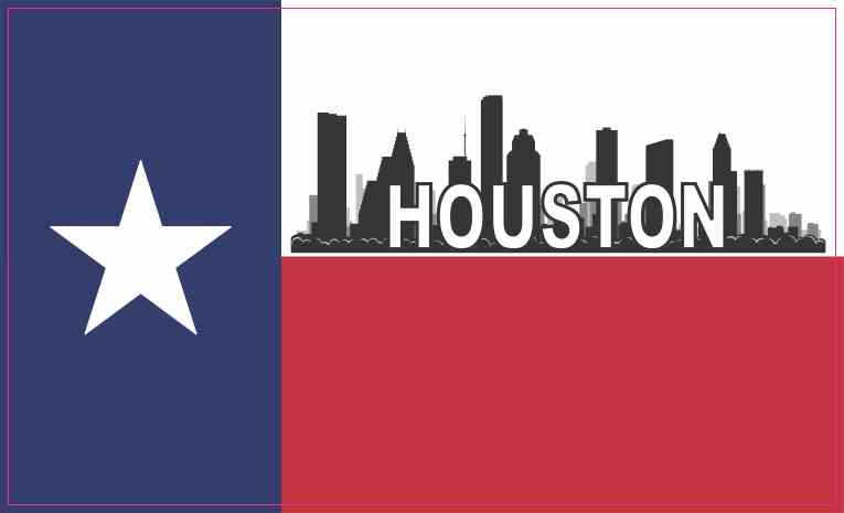 Houston Champ Texas Flag Astronaut Space City Magnet for Sale by