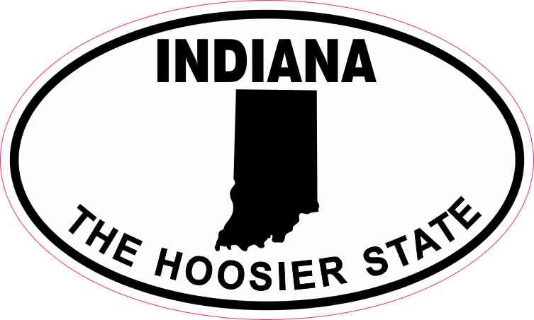 Indiana Cardinal Sticker