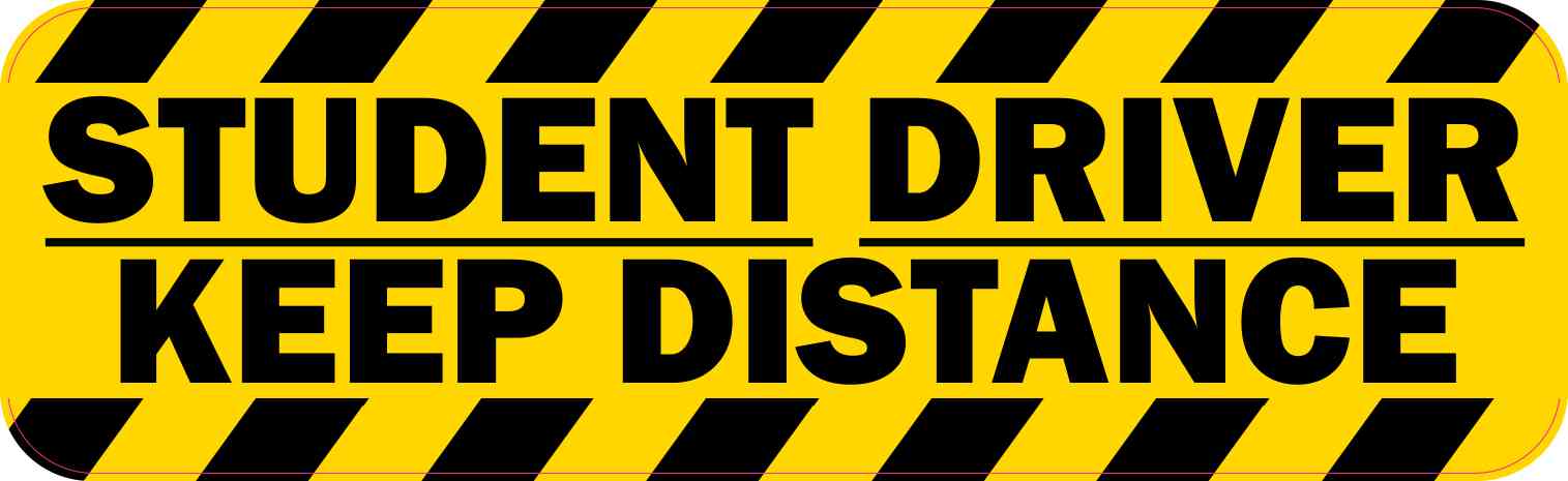 10in-x-3in-student-driver-keep-distance-bumper-sticker