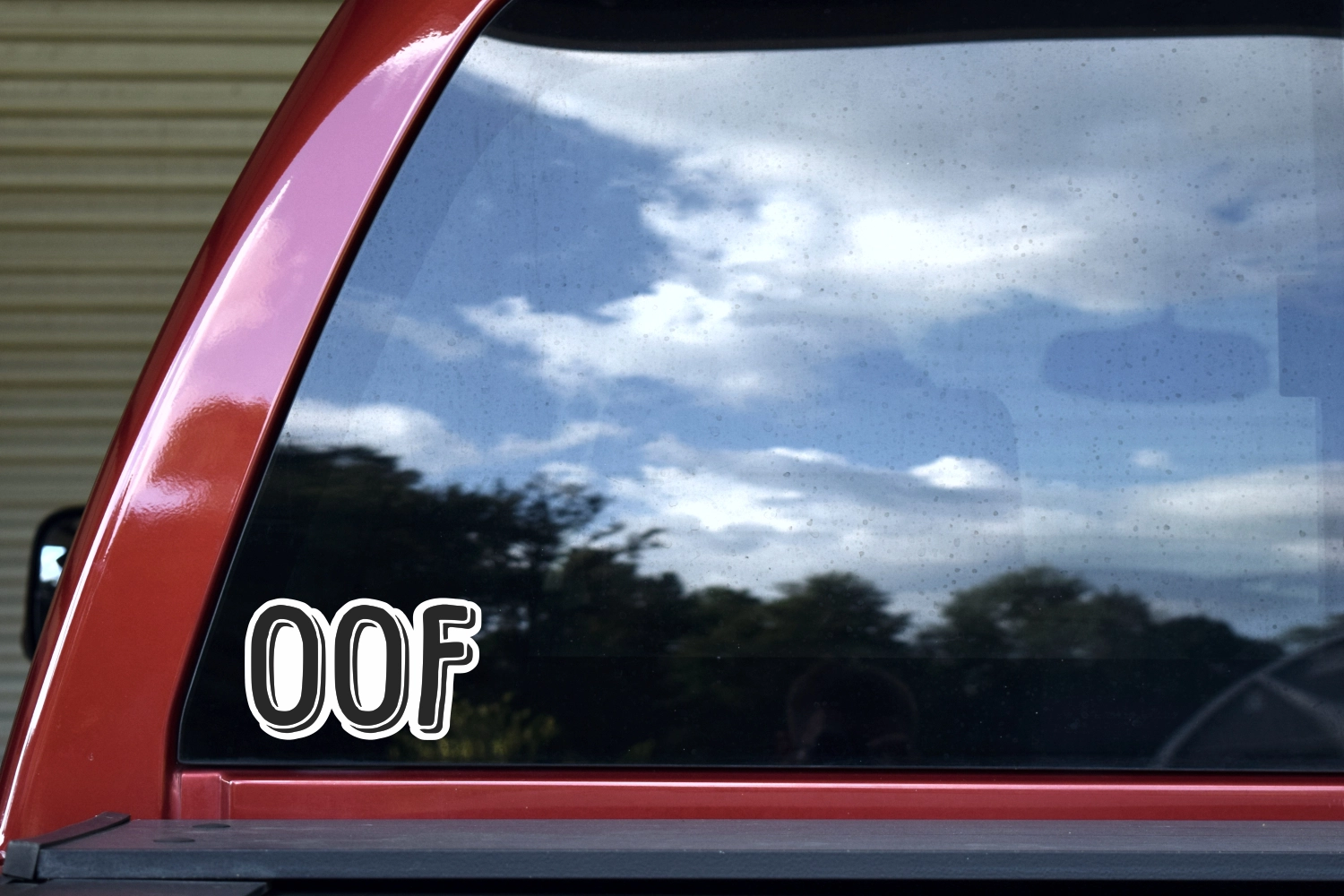 blue oof Sticker for Sale by mickleo