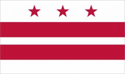 Washington DC Flag Magnet