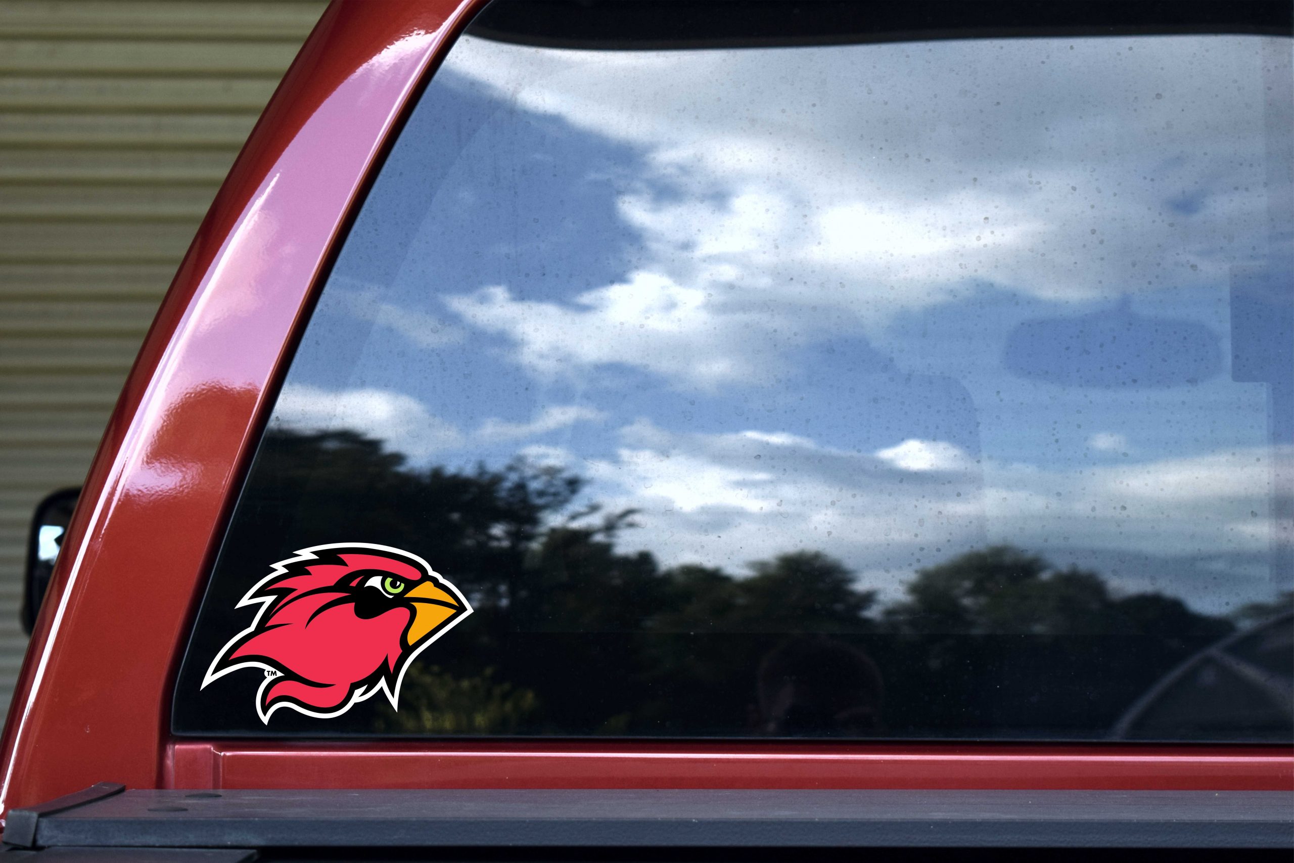 ARIZONA CARDINALS LOGO CAR DECAL VINYL STICKER WHITE 3 SIZES