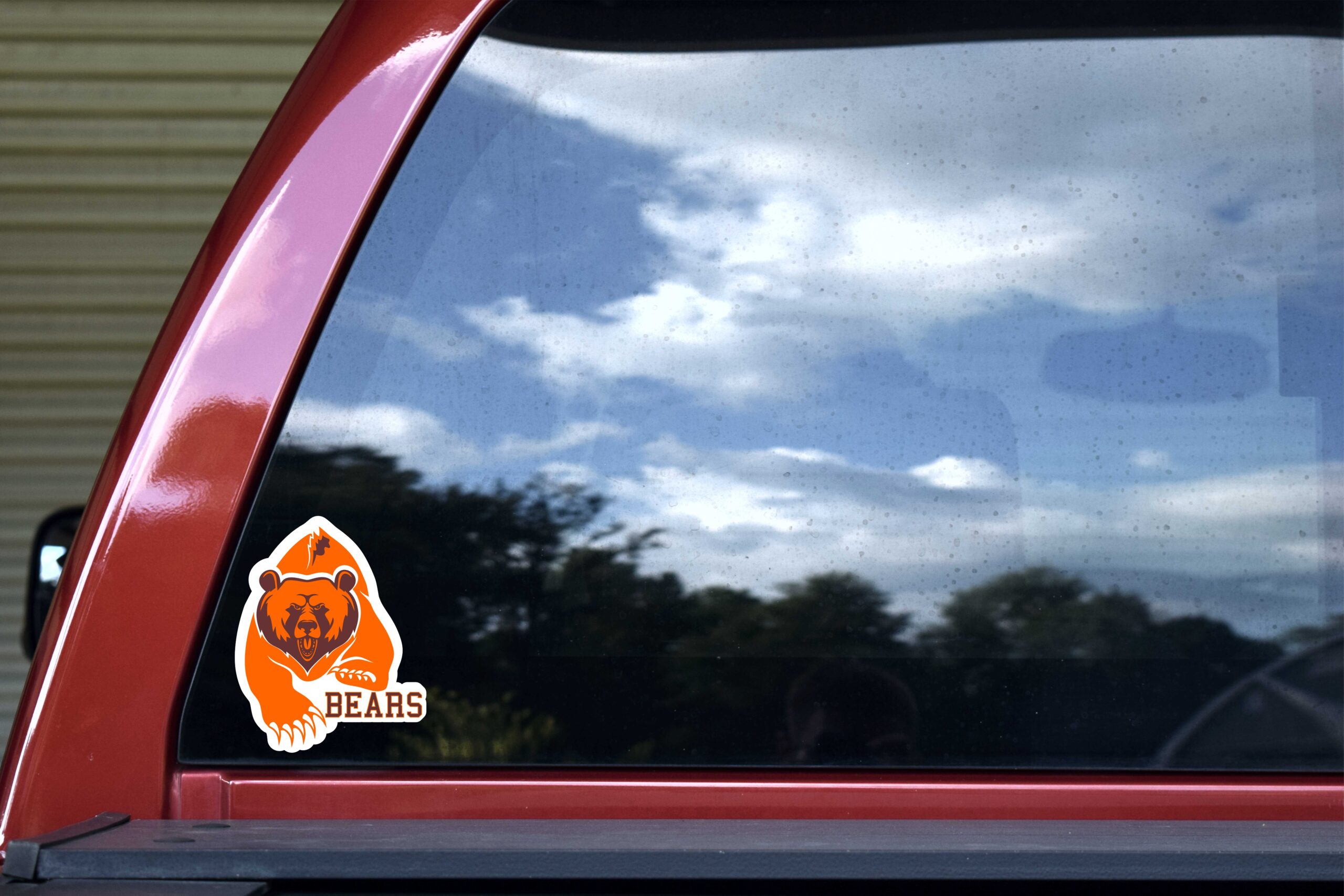 Chicago Bears Car Window Decal Sticker