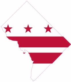 Washington DC Sticker